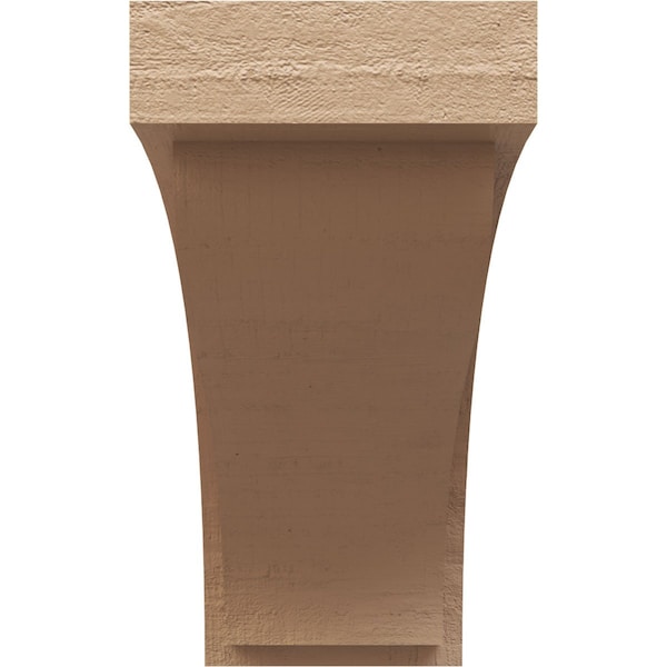 12in. W X 36in. D X 24in. H Series 3 Helena Rough Cedar Woodgrain TimberThane Corbel, Primed Tan